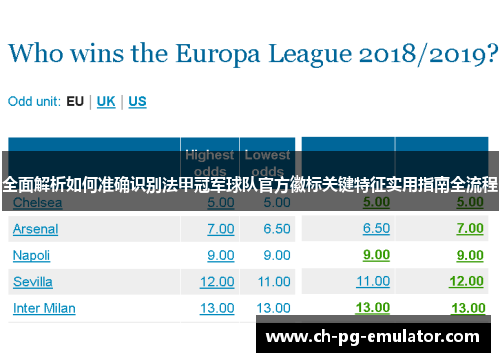 全面解析如何准确识别法甲冠军球队官方徽标关键特征实用指南全流程 全面解析如何准确识别法甲冠军球队官方徽标关键特征实用指南全流程