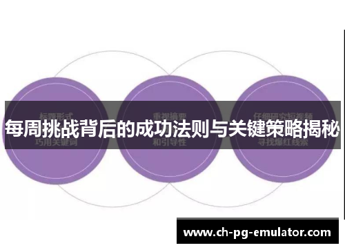 每周挑战背后的成功法则与关键策略揭秘